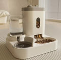 Automatic Feeder Dog Cat Food Bowl With Water Fountain Large Capacity Pet Food Storage Dispenser Container Puppy Pet Accessories
