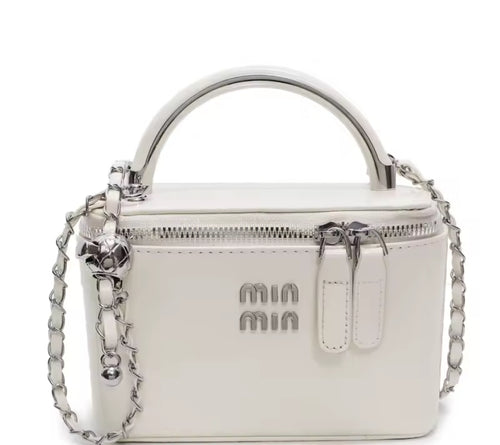 Fashionable Box Handbag Women's Simple Crossbody Small Square Bag Spring 2025 New Style Single Shoul